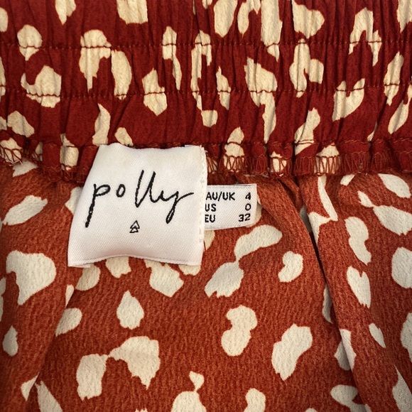Princess Polly red pattern mini skirt - Picture 2 of 3